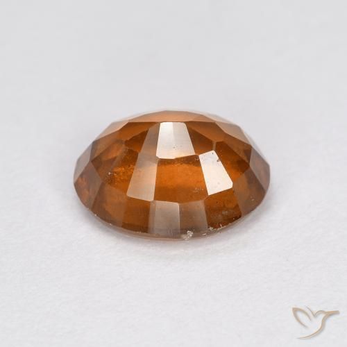 9,17 ctw natürlicher Mitteldunkles Orange Hessonit-Granat, Oval, VS
