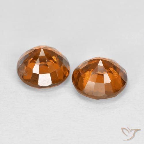 1.78 ct natürliche Mittelorange Hessonit-Granat-Edelsteine, Rund Schliff, VS