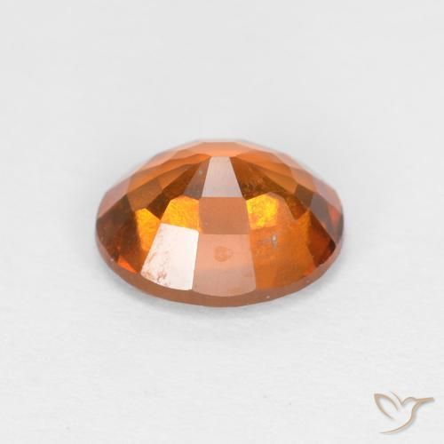 9,17 ctw natürlicher Medium Dark-Orange Hessonit-Granat, Oval, VS