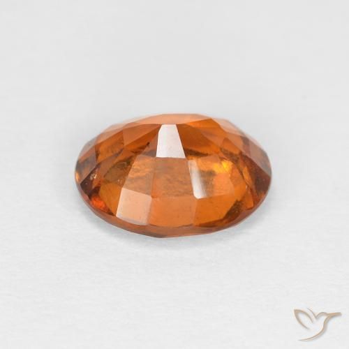 9,17 ctw natürlicher Medium Dark-Orange Hessonit-Granat, Oval, VS