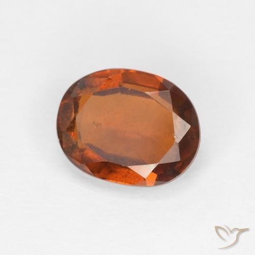 9,17 ctw natürlicher tieforange Hessonit-Granat, Oval, VS