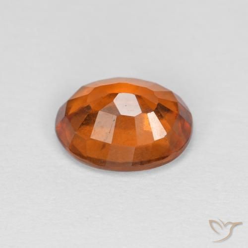 9,17 ctw natürlicher tieforange Hessonit-Granat, Oval, VS