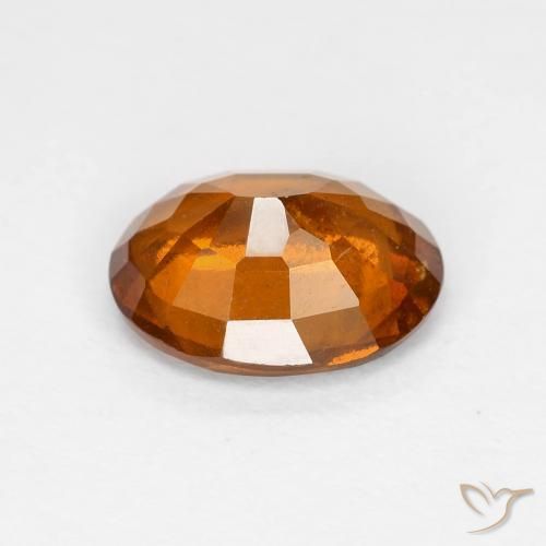 9,17 ctw natürlicher Medium Dark-Orange Hessonit-Granat, Oval, VS-SI