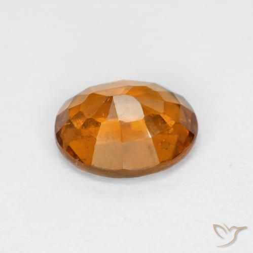 9,17 ctw natürlicher Gelblich-orange Hessonit-Granat, Oval, VS-SI