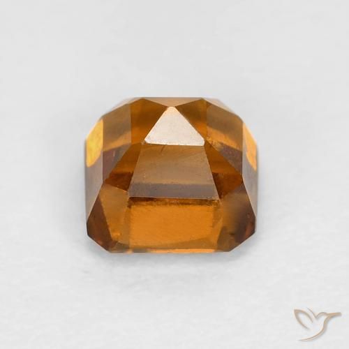 9,17 ctw natürlicher Gelblich-orange Hessonit-Granat, Oktagonschliff, VS
