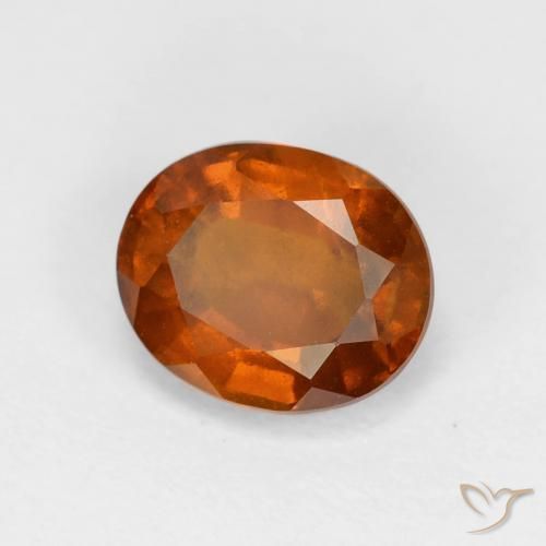 9,17 ctw natürlicher tieforange Hessonit-Granat, Oval, VS