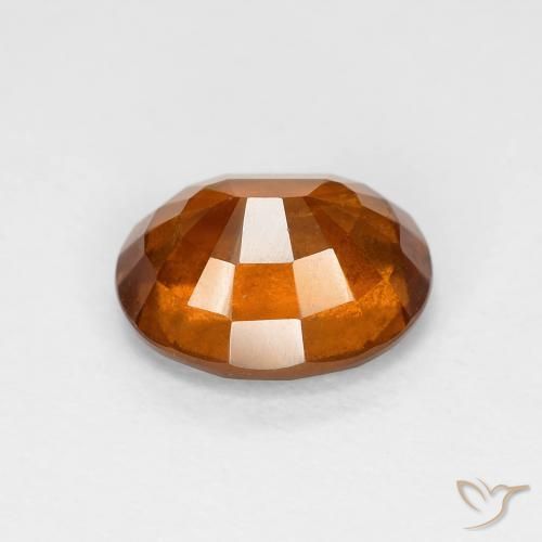 9,17 ctw natürlicher tieforange Hessonit-Granat, Oval, VS