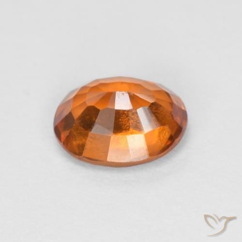 9,17 ctw natürlicher Medium Dark-Orange Hessonit-Granat, Oval, VS