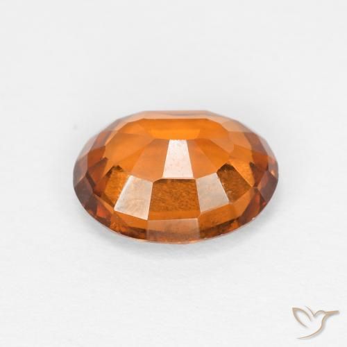 9,17 ctw natürlicher Medium Dark-Orange Hessonit-Granat, Oval, VS