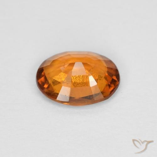 9,17 ctw natürlicher Mittelorange Hessonit-Granat, Oval, VS