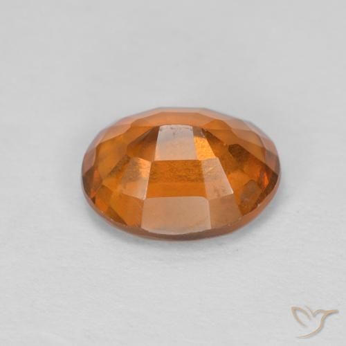 9,17 ctw natürlicher Medium Dark-Orange Hessonit-Granat, Oval, VVS-VS