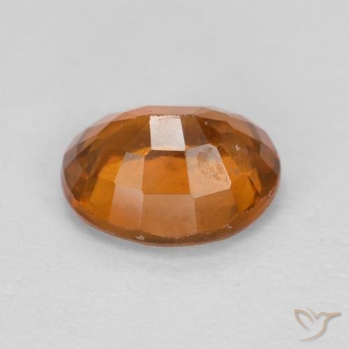 9,17 ctw natürlicher Medium Dark-Orange Hessonit-Granat, Oval, VS