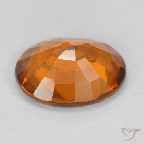 9,17 ctw natürlicher tieforange Hessonit-Granat, Oval, VS
