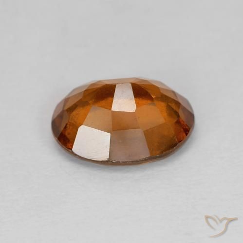 9,17 ctw natürlicher rötlich-orange Hessonit-Granat, Oval, VVS-VS