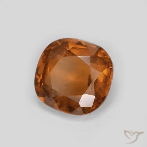 9,17 ctw natürlicher Medium Dark-Orange Hessonit-Granat, Kissen, VS