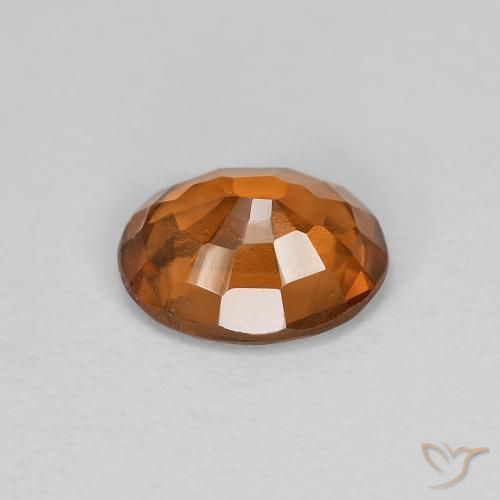9,17 ctw natürlicher tieforange Hessonit-Granat, Oval, VS