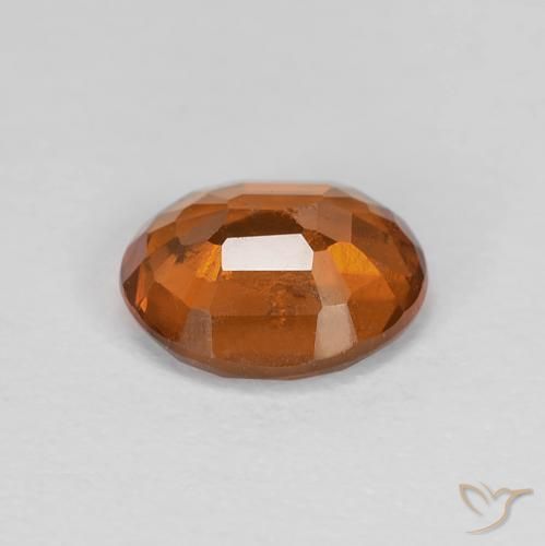 9,17 ctw natürlicher Medium Dark-Orange Hessonit-Granat, Oval, VS