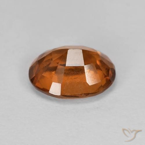 9,17 ctw natürlicher rötlich-orange Hessonit-Granat, Oval, VS