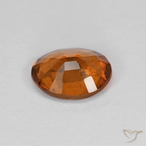 9,17 ctw natürlicher Amber Orange Hessonit-Granat, Oval, VS