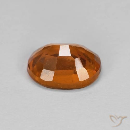 9,17 ctw natürlicher Amber Orange Hessonit-Granat, Oval, VS
