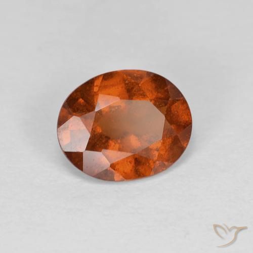 9,17 ctw natürlicher Amber Orange Hessonit-Granat, Oval, VS