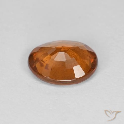 9,17 ctw natürlicher tieforange Hessonit-Granat, Oval, VS