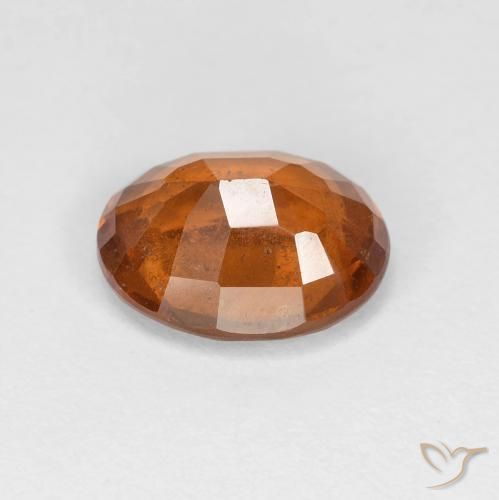 9,17 ctw natürlicher rötlich-orange Hessonit-Granat, Oval, VS