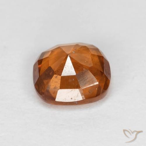 9,17 ctw natürlicher Medium Dark-Orange Hessonit-Granat, Kissen, VS
