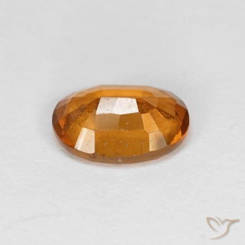 9,17 ctw natürlicher tieforange Hessonit-Granat, Oval, VS