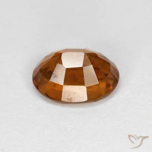 9,17 ctw natürlicher Medium Dark-Orange Hessonit-Granat, Oval, VS