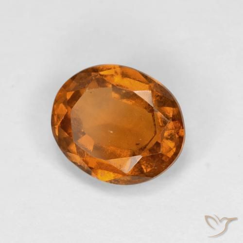 9,17 ctw natürlicher tieforange Hessonit-Granat, Oval, VS