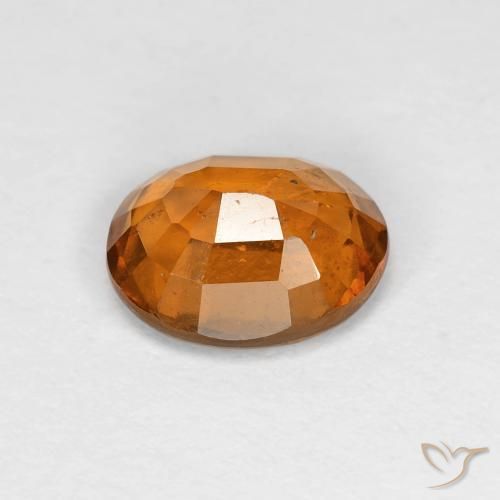 9,17 ctw natürlicher tieforange Hessonit-Granat, Oval, VS