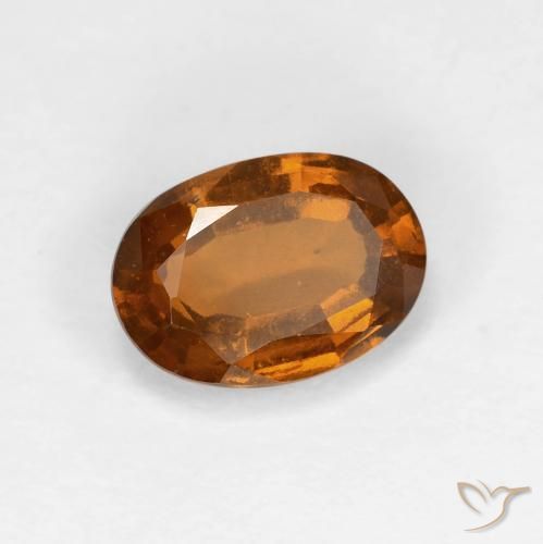 9,17 ctw natürlicher Mittelorange Hessonit-Granat, Oval, VS