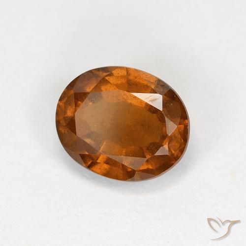 9,17 ctw natürlicher Mittelorange Hessonit-Granat, Oval, VS