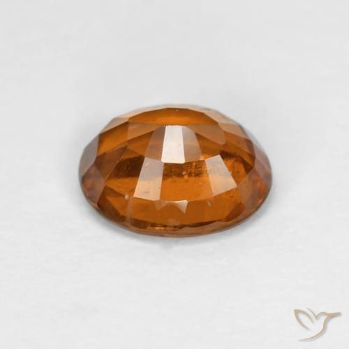 9,17 ctw natürlicher Medium Dark-Orange Hessonit-Granat, Oval, VS