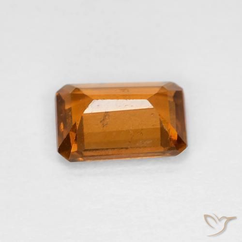 9,17 ctw natürlicher Mittelorange Hessonit-Granat, Oktagonschliff, VS