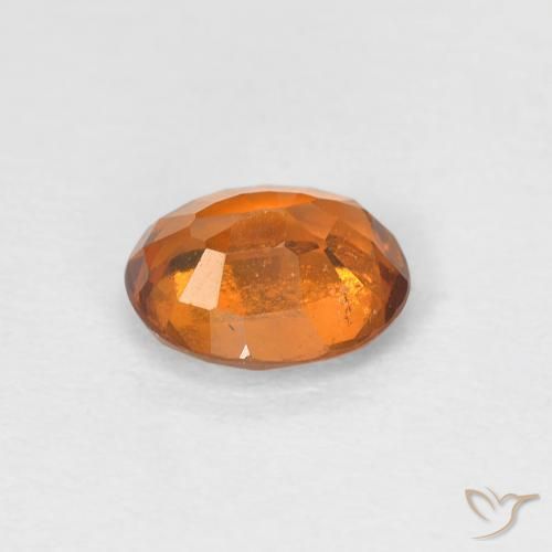 9,17 ctw natürlicher Mittelorange Hessonit-Granat, Oval, VS