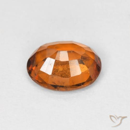 9,17 ctw natürlicher Gelblich-orange Hessonit-Granat, Oval, VS