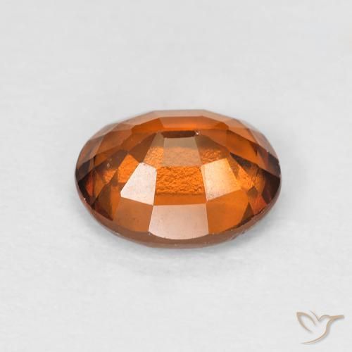 9,17 ctw natürlicher tieforange Hessonit-Granat, Oval, VS