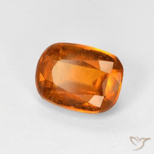 9,17 ctw natürlicher Mittelorange Hessonit-Granat, Kissen, VS