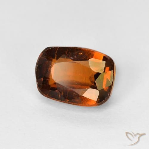 9,17 ctw natürlicher Deep Orange - Brown Hessonit-Granat, Kissen, VS