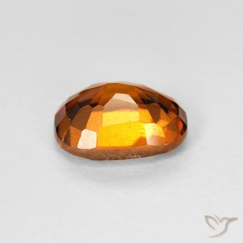 9,17 ctw natürlicher Medium Dark-Orange Hessonit-Granat, Kissen, VS-SI