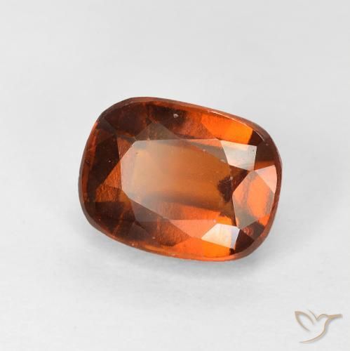 9,17 ctw natürlicher Amber Orange Hessonit-Granat, Kissen, VVS-VS