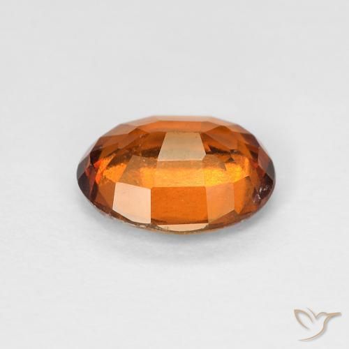 9,17 ctw natürlicher Medium Dark-Orange Hessonit-Granat, Oval, VS