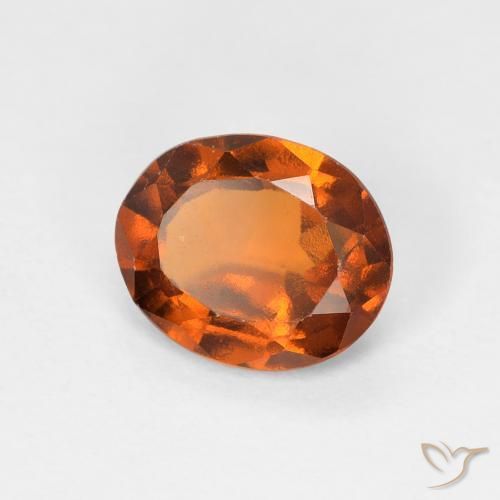 9,17 ctw natürlicher Mittelorange Hessonit-Granat, Oval, VS