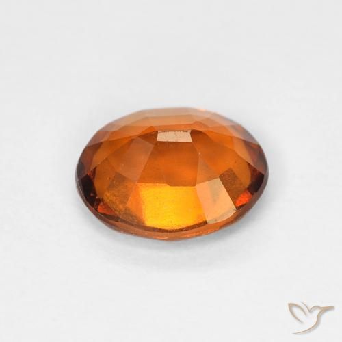9,17 ctw natürlicher Mittelorange Hessonit-Granat, Oval, VS