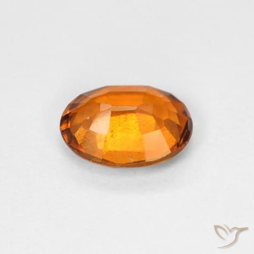 9,17 ctw natürlicher Mittelorange Hessonit-Granat, Oval, VS-SI