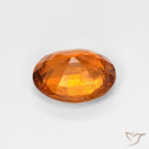 9,17 ctw natürlicher Gelblich-orange Hessonit-Granat, Oval, VS-SI