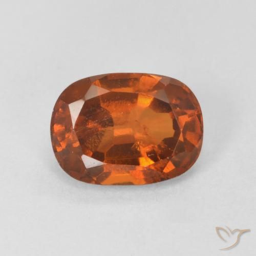 9,17 ctw natürlicher rötlich-orange Hessonit-Granat, Oval, VS-SI