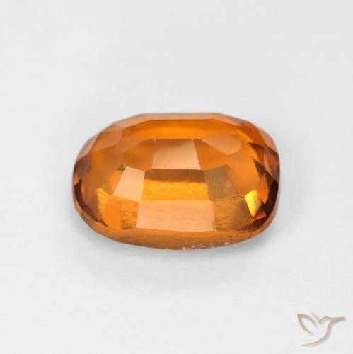 9,17 ctw natürlicher Mittelorange Hessonit-Granat, Kissen, VS-SI